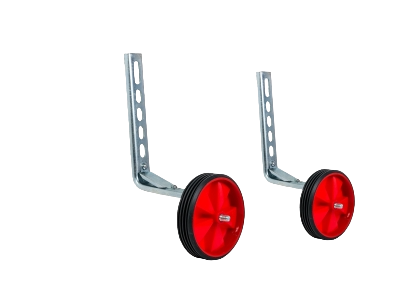 Тренировочные колеса BOSHEN пластик d125mm красные