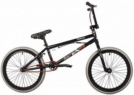 Велосипед BMX Novatrack 20&quot; &quot;CROW&quot; сталь 10, черный,U-BRAKE,с гироротором