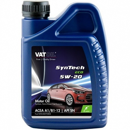 VATOIL Syntech ECO 5w20 1lt синтетическое моторное масло