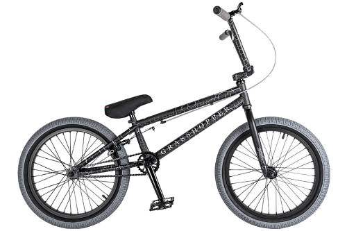 Велосипед BMX TechTeam Grasshoper черный 2022