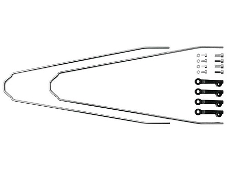 Комплект крепежей стоек для крыльев SKS Standart velo 55 cross
